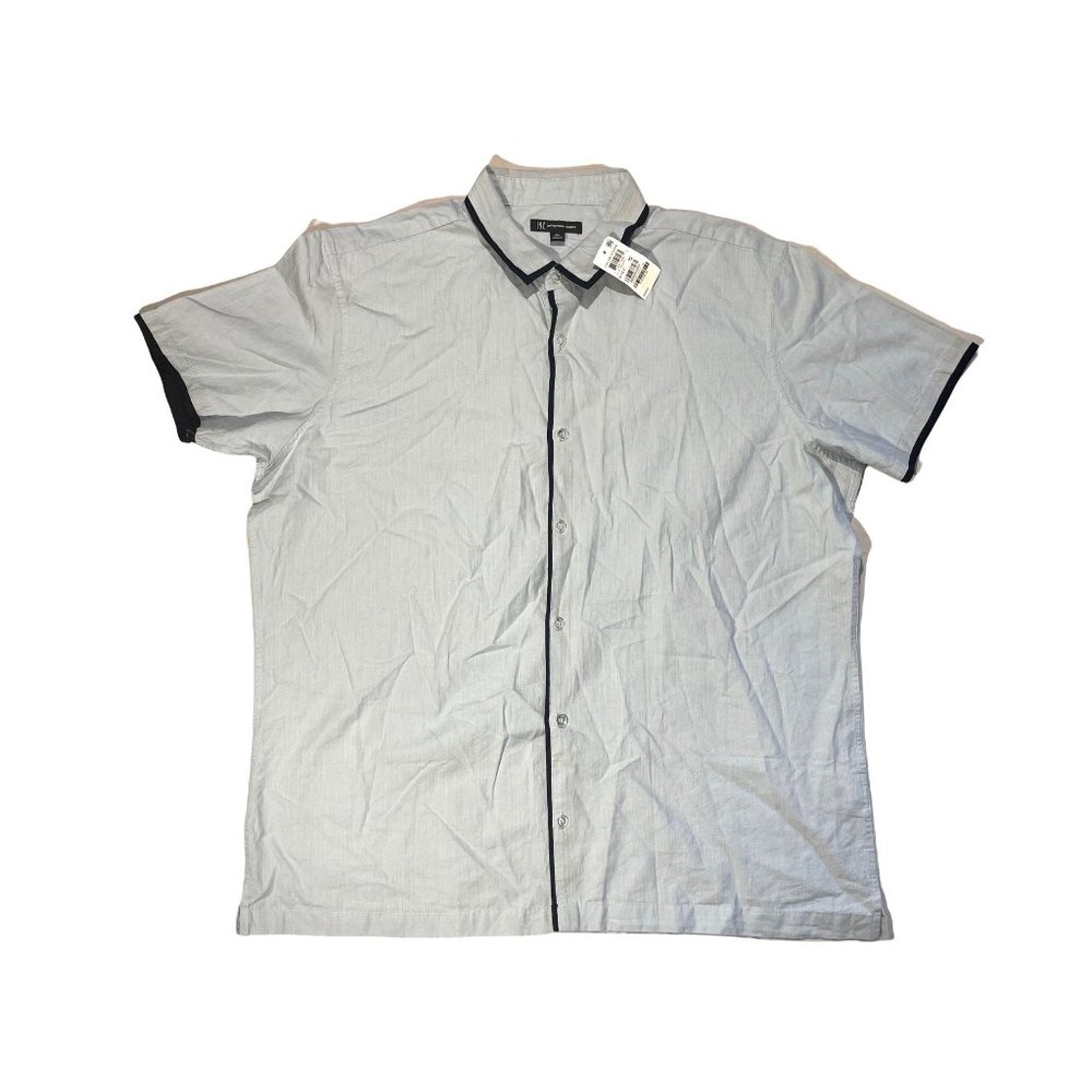 I.N.C short sleeve button up mens woven shirt size xxl.